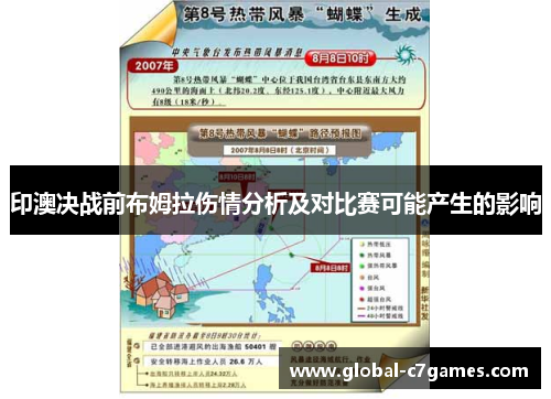 印澳决战前布姆拉伤情分析及对比赛可能产生的影响